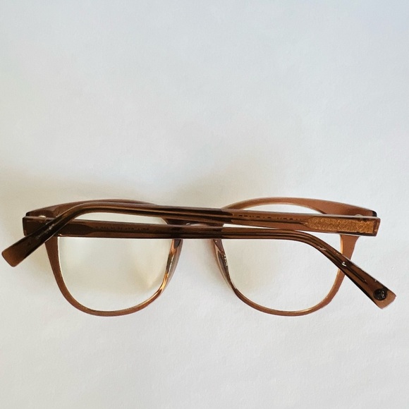 Warby Parker Bell 261 Eyeglass Frame in Light Brown. - Picture 2 of 6